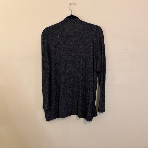 American Eagle Outfitters Charcoal Open Front Cardigan - Picture 4 of 5
